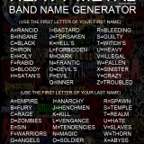 Band name generator death metal