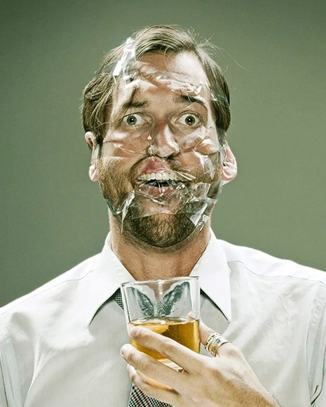 Scotch Tape Portraits