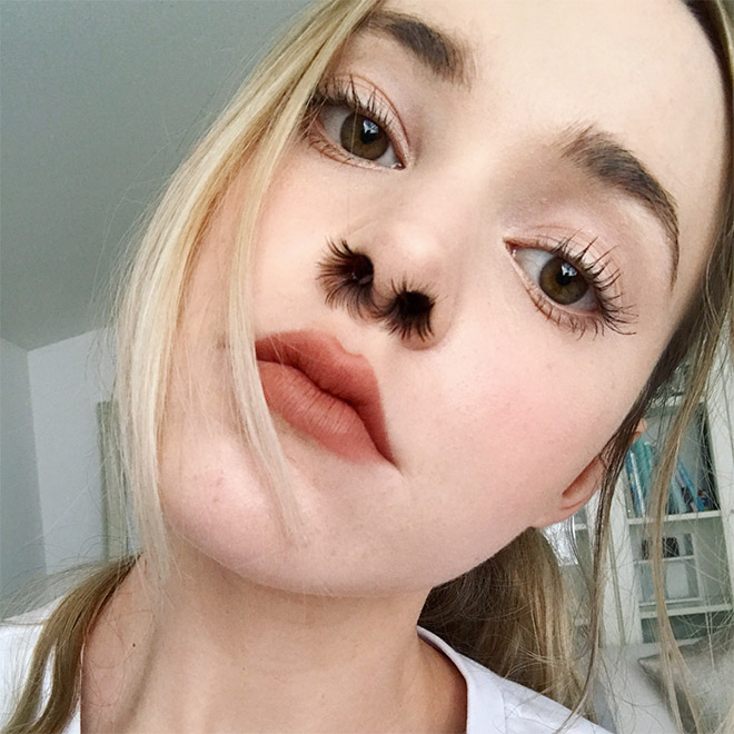 Awkward Instagram Beauty Trend Nostril Hair Extensions