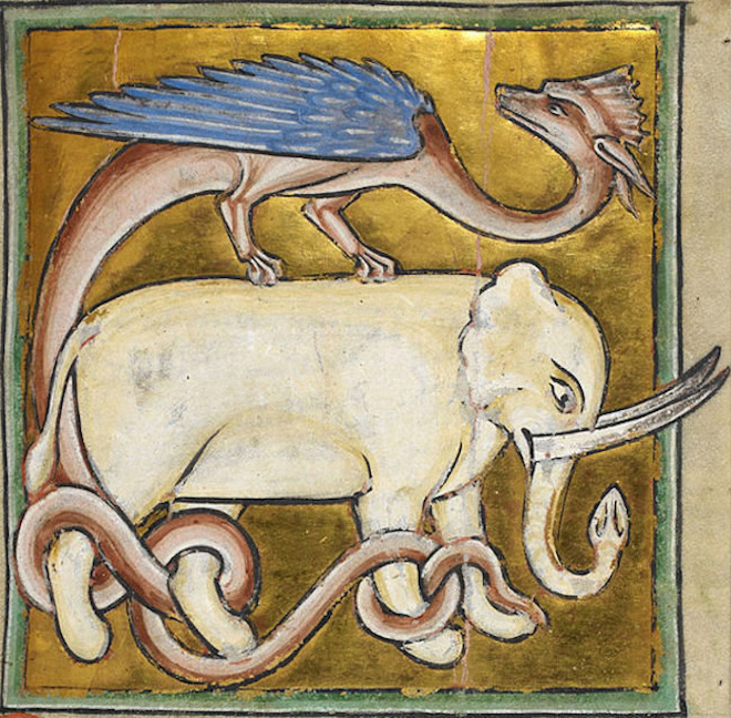 How Medieval Artists Painted Elephants (They Had Apparently Never Seen