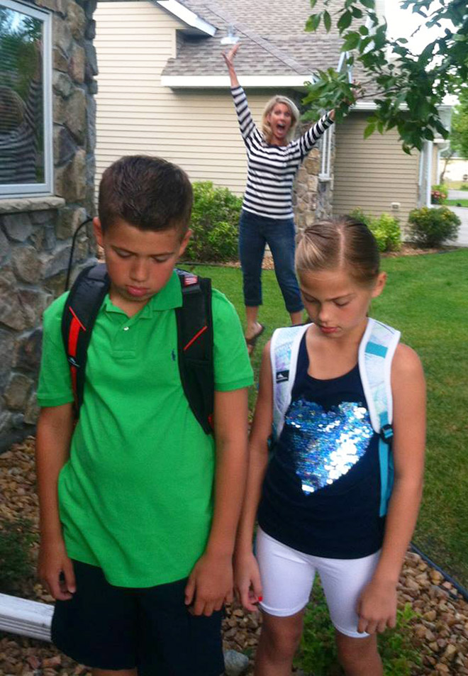Parents Post That Horrible Moment Their Kids Go Back To School