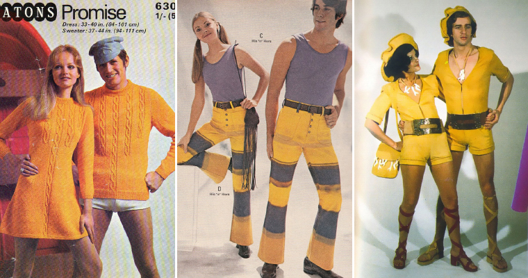 70s Fashion on X: Love is matching Seersucker jeans #1970s #fashion  #matchingoutfits  / X