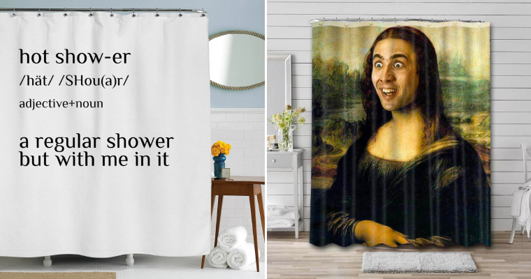 Funny Shower Curtains 